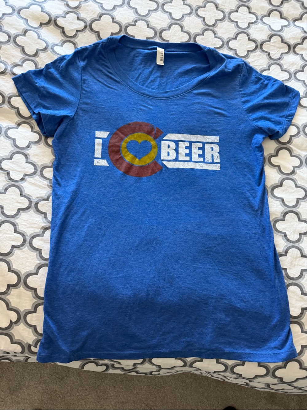 Colorado blue "I ♥ Beer" Graphic Tee